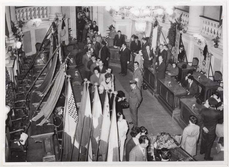 Gattatico-Reggio Emilia, 27-30 marzo 1970, Funerali di Alcide Cervi